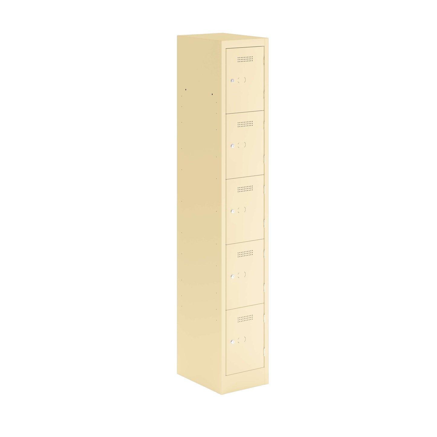 Primary 5 Door Single Locker Column | Beige