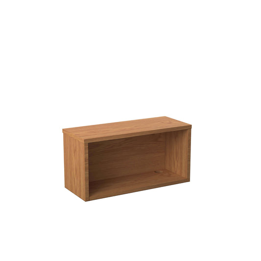 Reception Modular Straight Hutch Unit (FSC) | 800mm | Nova Oak