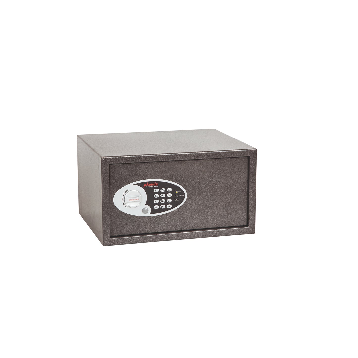 Compact SS0800E Series Steel Safe with Electronic Lock | 34 Litres | Metallic Graphite