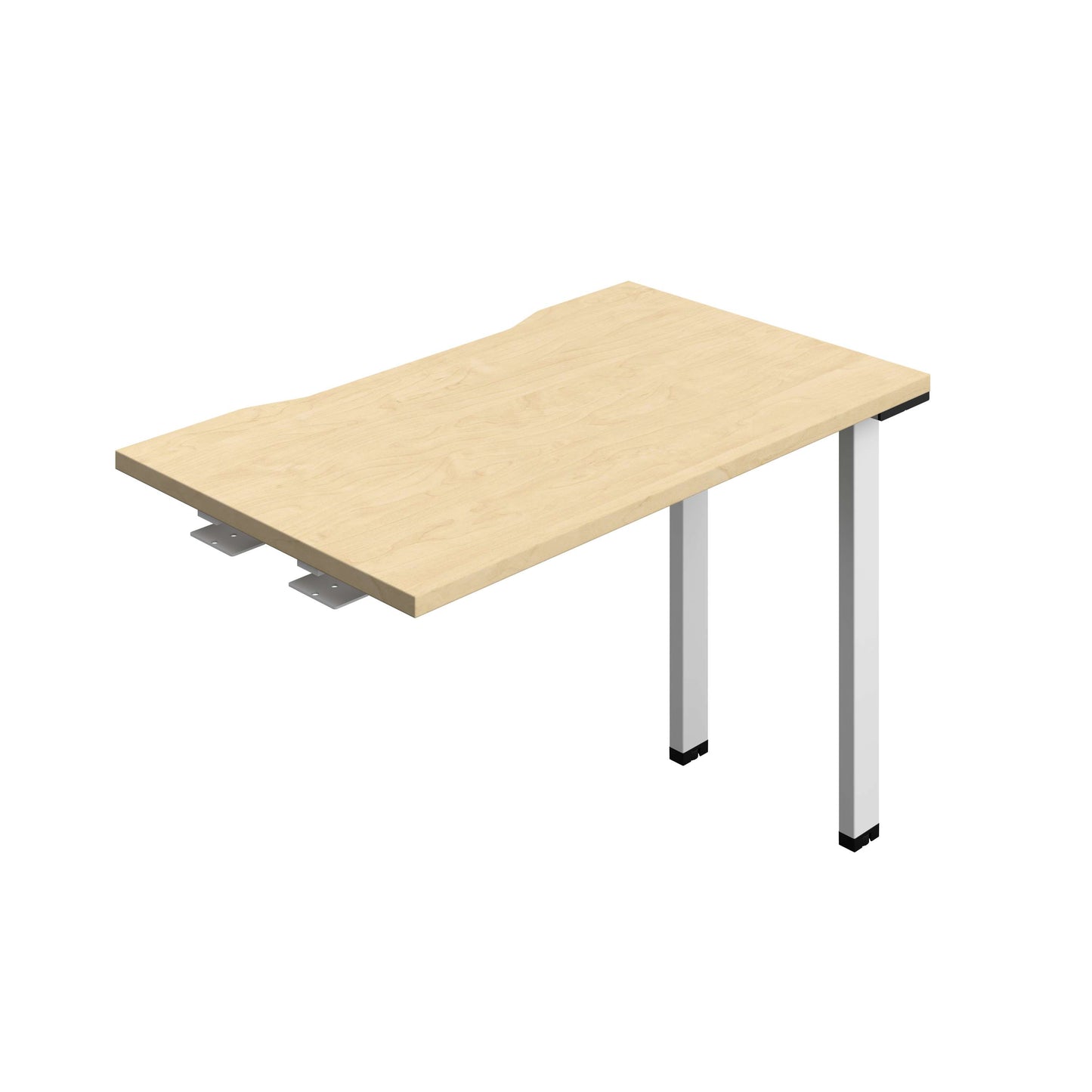 Synergy Bench Extension with Cut Out: 1 Person (FSC) : 1000 | 600 | Maple/White