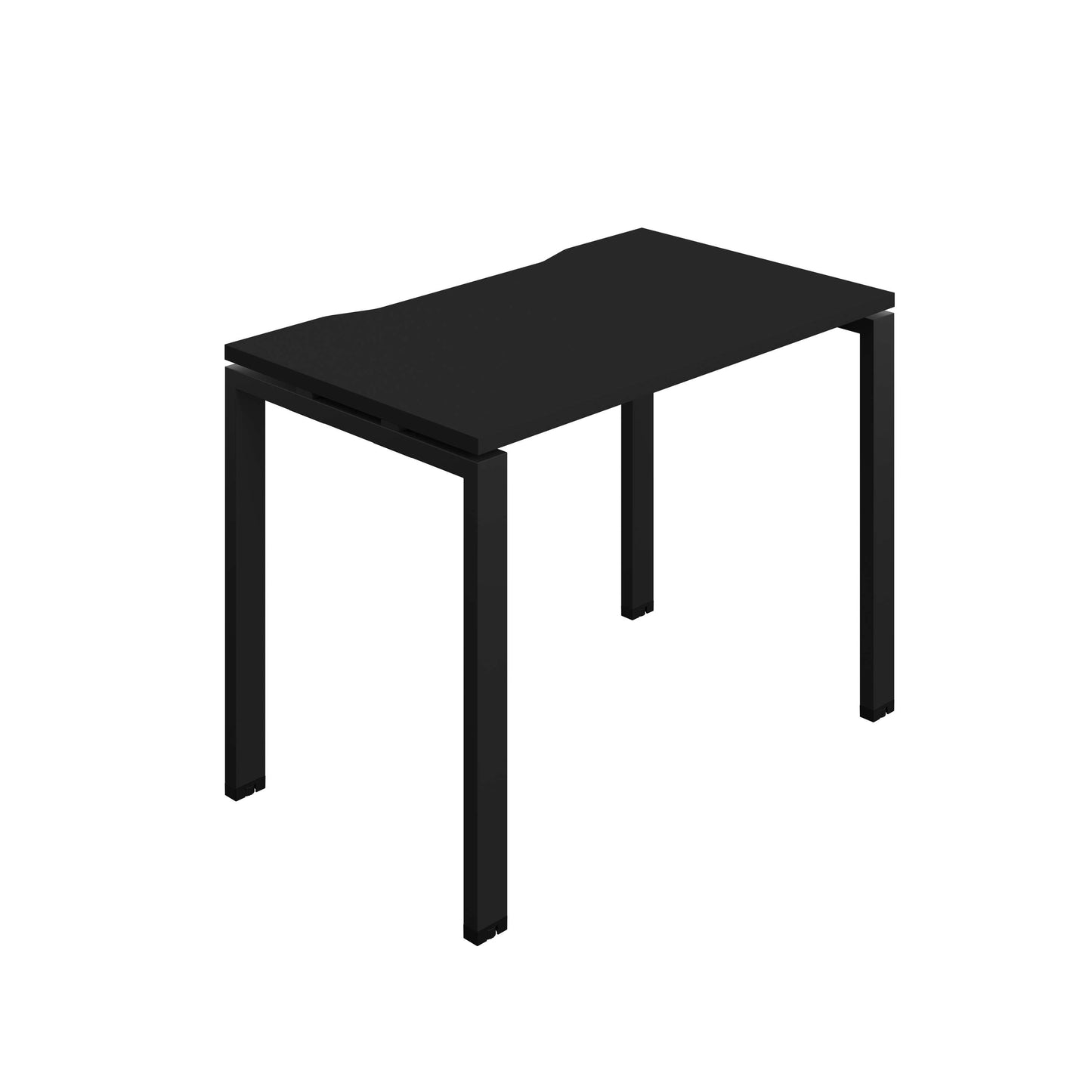 Synergy Bench with Cut Out: 1 Person (FSC) : Goal Post Leg : 1000 | 700 | Black/Black
