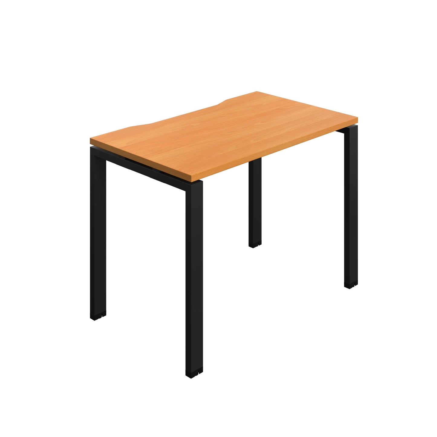 Synergy Bench with Cut Out: 1 Person (FSC) : Goal Post Leg : 1000 | 700 | Unlimited/Black
