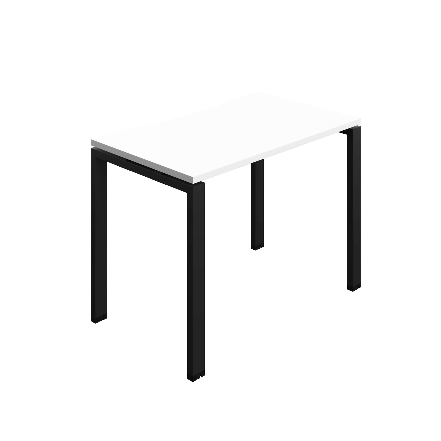 Synergy Bench with Cut Out: 1 Person (FSC) : Goal Post Leg : 1000 | 700 | White/Black