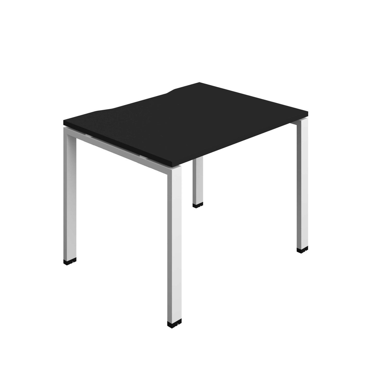 Synergy Bench with Cut Out: 1 Person (FSC) : Goal Post Leg : 1000 | 800 | Black/White