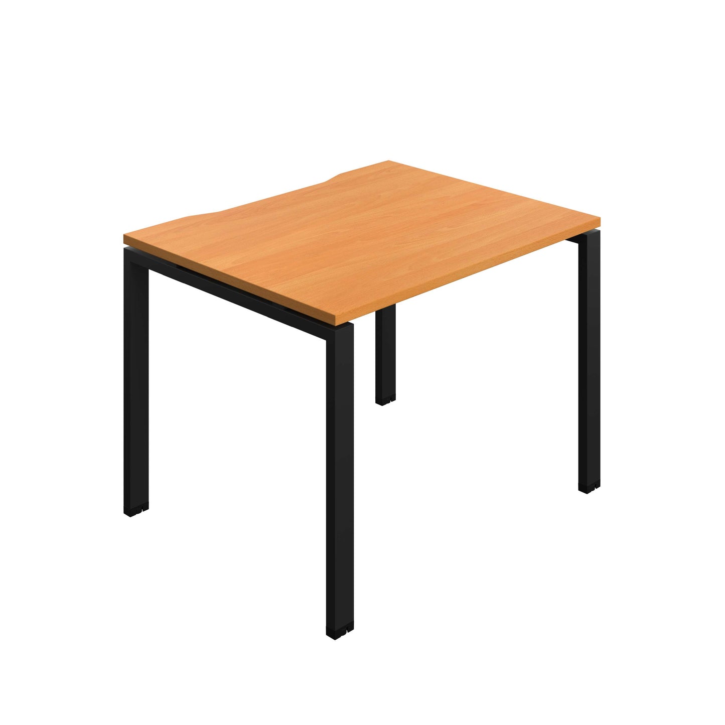 Synergy Bench with Cut Out: 1 Person (FSC) : Goal Post Leg : 1000 | 800 | Unlimited/Black