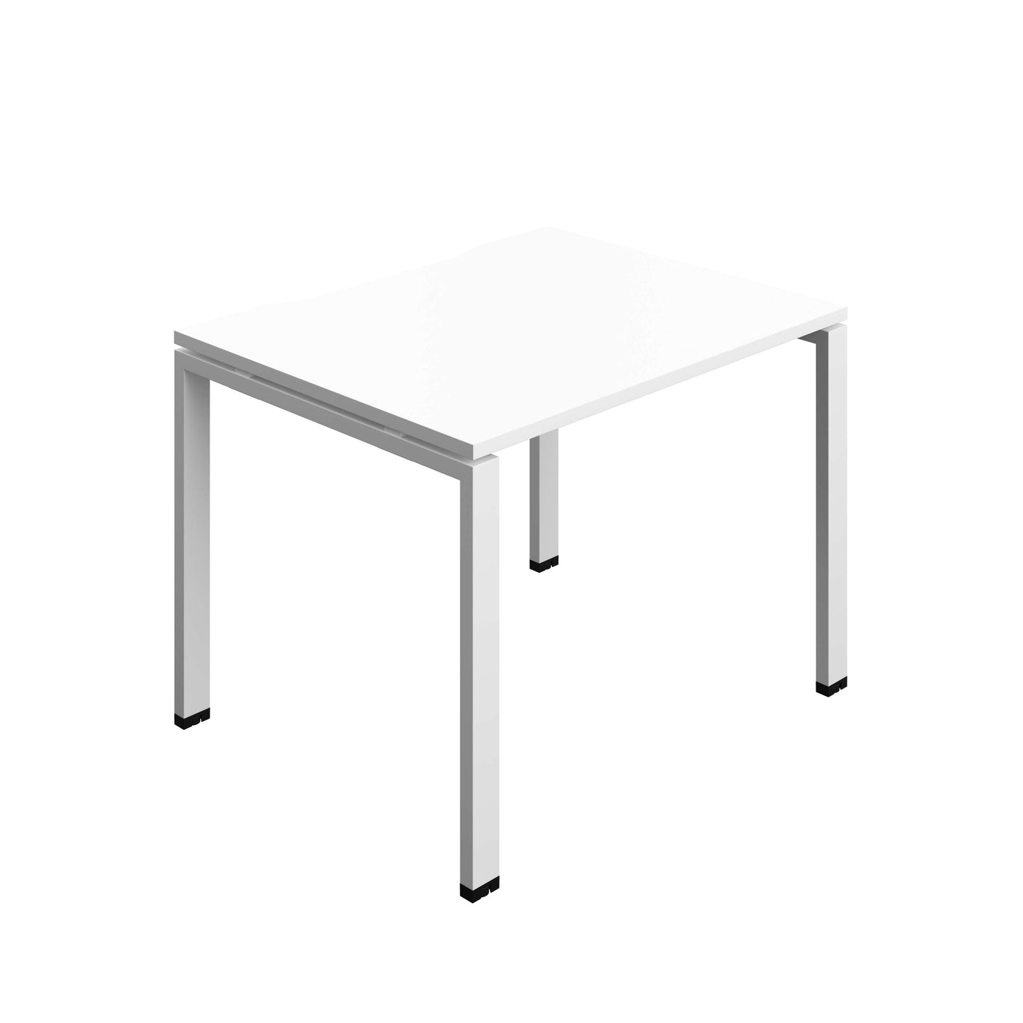 Synergy Bench with Cut Out: 1 Person (FSC) : Goal Post Leg : 1000 | 800 | White/White