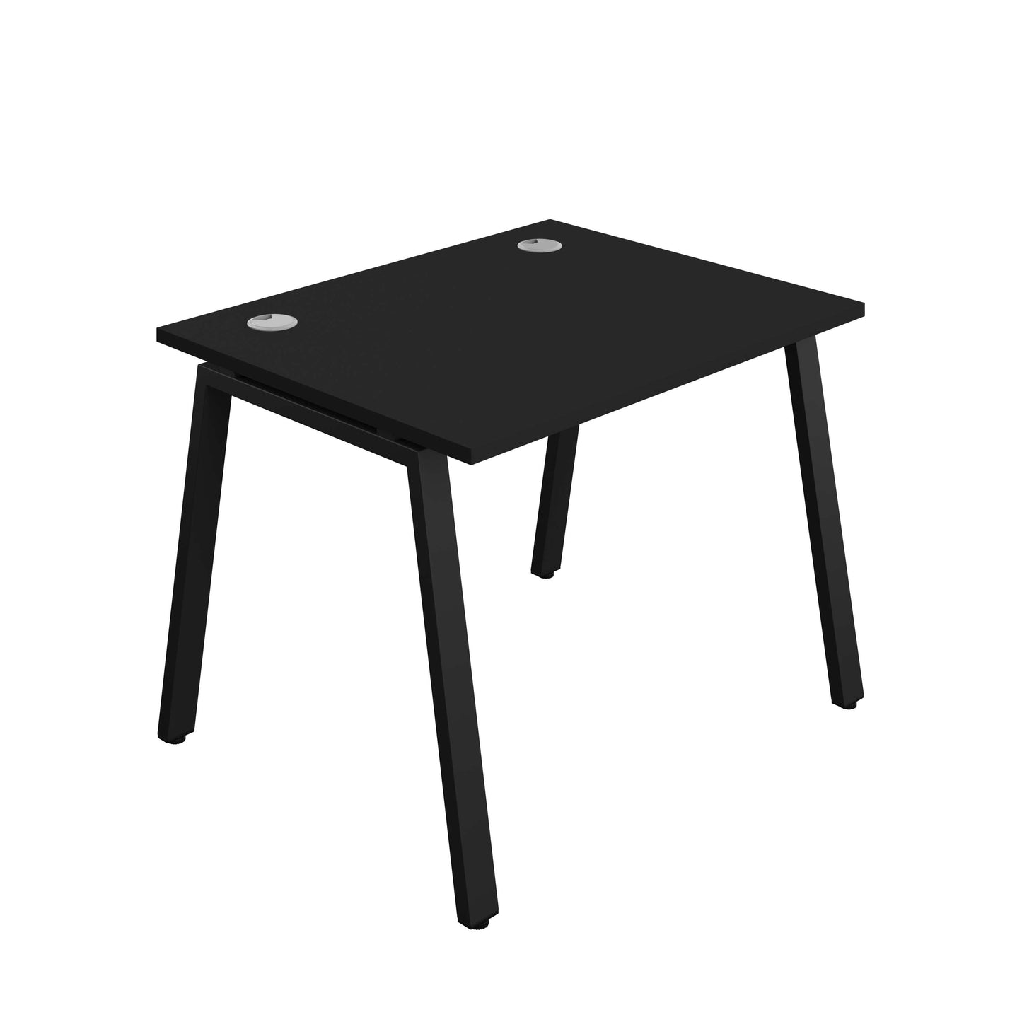 Synergy Bench with Cable Ports: 1 Person (FSC) : A-Frame Leg : 1000 | 800 | Black/Black