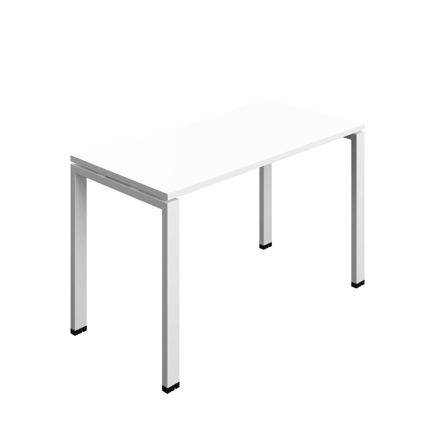 Synergy Bench with Cut Out: 1 Person (FSC) : Goal Post Leg : 1200 | 600 | White/White