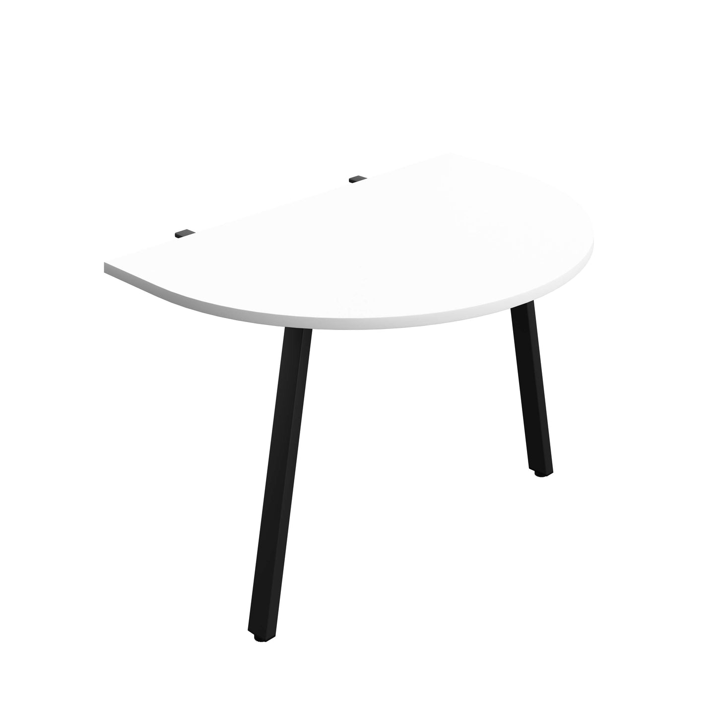 Synergy Screen Depth D-End Single Person Bench : A-Frame Leg : 1200 | 800 | White/Black