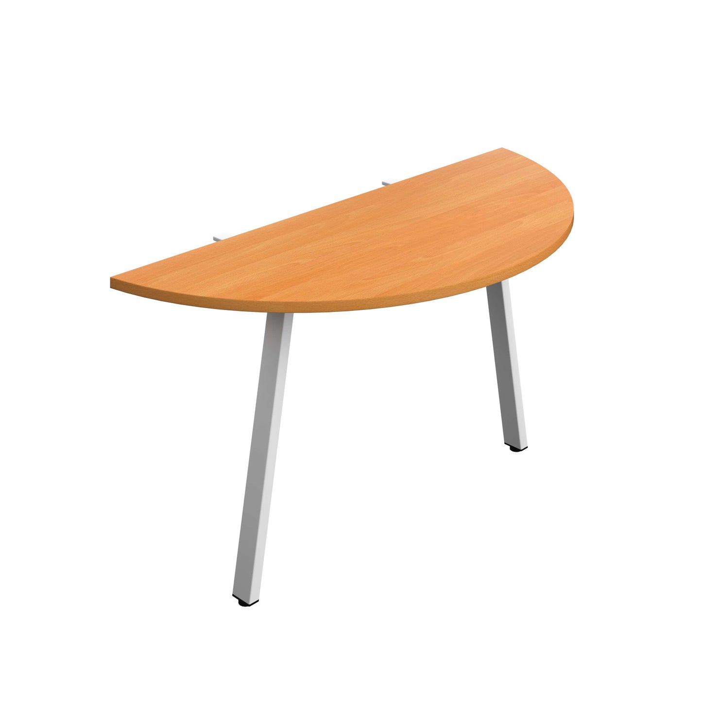 Synergy Screen Depth D-End Single Person Bench : A-Frame Leg : 1400 | 600 | Beech/White