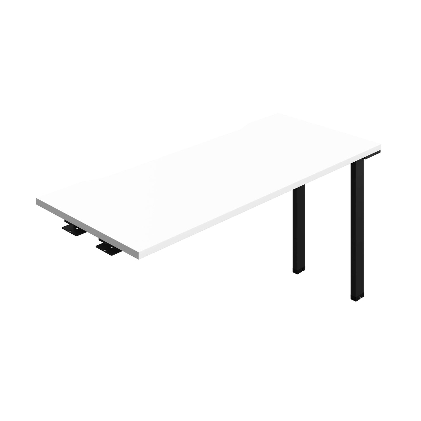 Synergy Bench Extension with Cut Out: 1 Person (FSC) : 1400 | 600 | White/Black