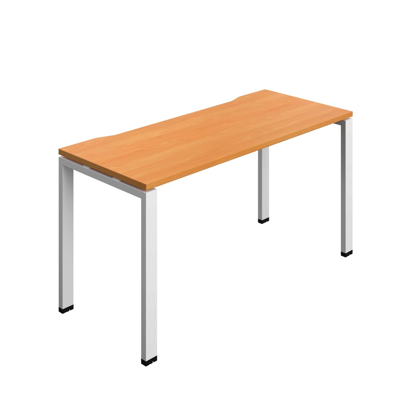 Synergy Bench with Cut Out: 1 Person (FSC) : Goal Post Leg : 1400 | 700 | Unlimited/White