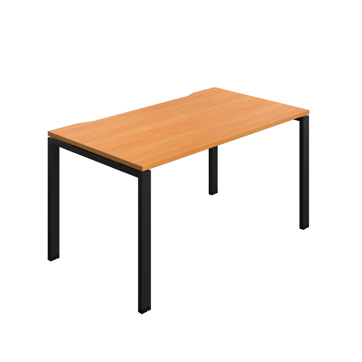 Synergy Bench with Cut Out: 1 Person (FSC) : Goal Post Leg : 1400 | 800 | Unlimited/Black