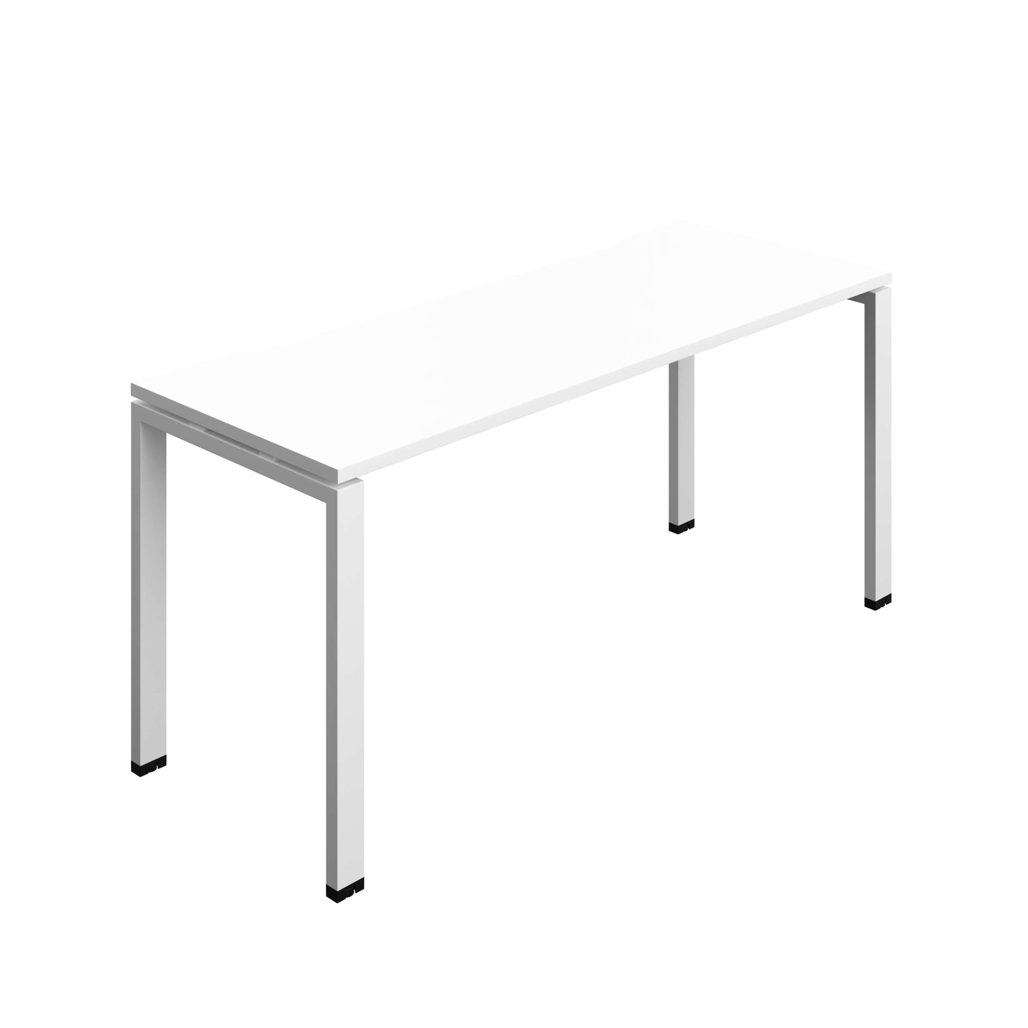 Synergy Bench with Cut Out: 1 Person (FSC) : Goal Post Leg : 1600 | 600 | White/White