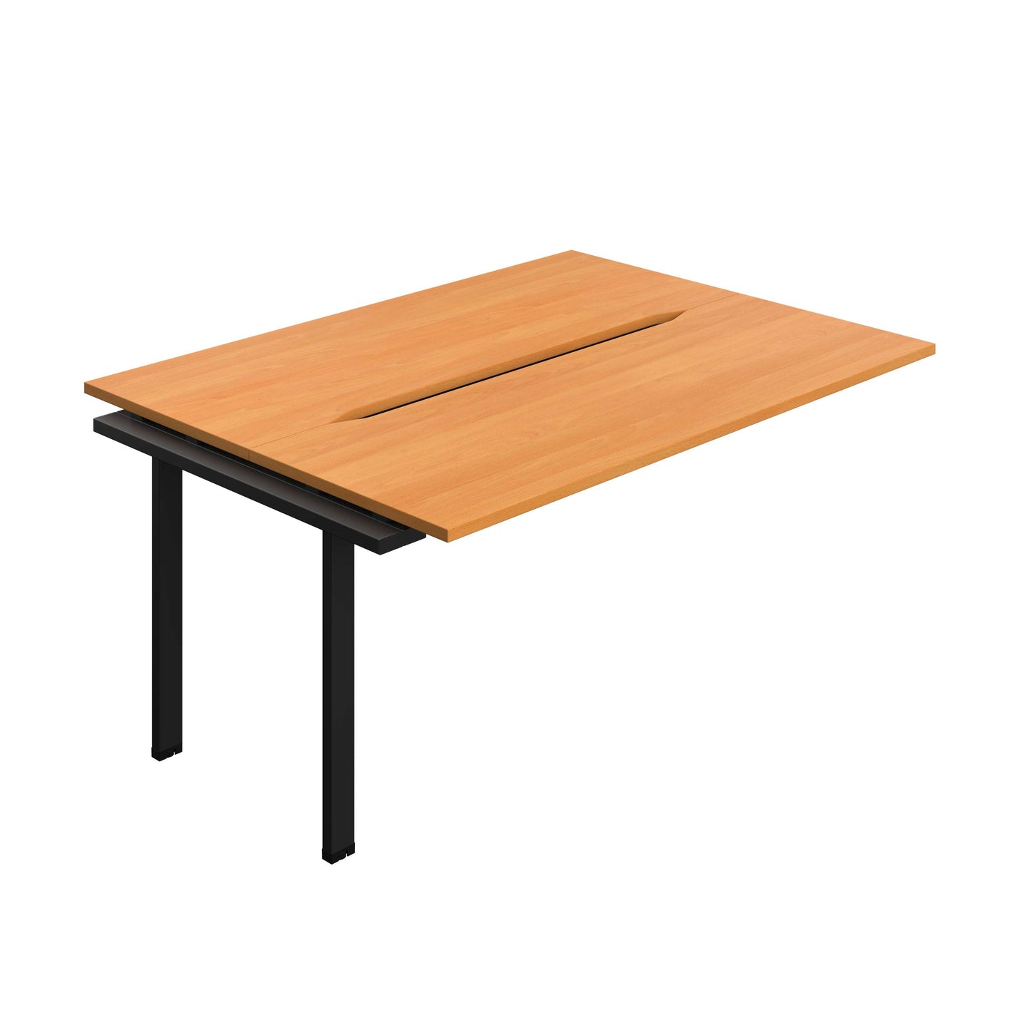 Synergy Bench Extension with Cut Out: 2 Person (FSC) : 1600 | 700 | Unlimited/Black