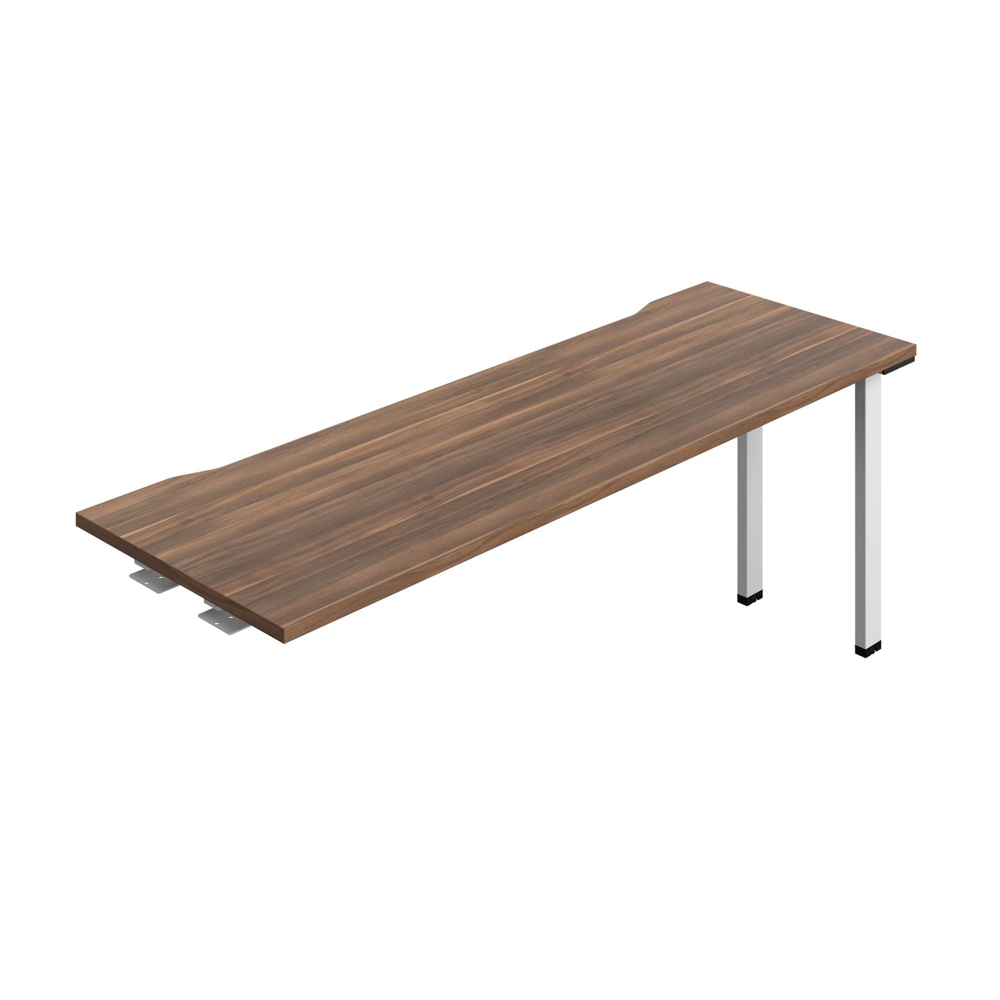 Synergy Bench Extension with Cut Out: 1 Person (FSC) : 1800 | 600 | Dark Walnut/White