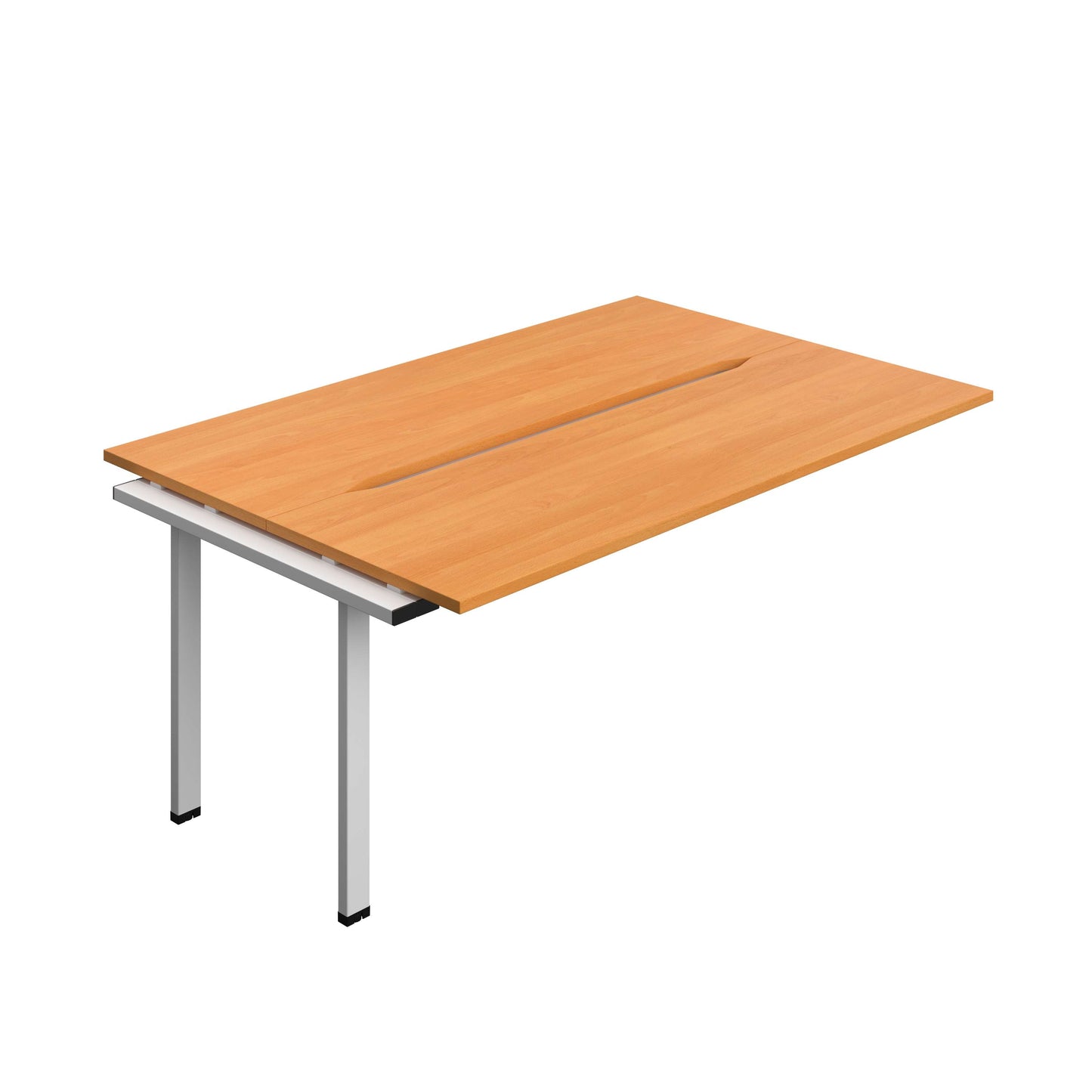 Synergy Bench Extension with Cut Out: 2 Person (FSC) : 1800 | 600 | Unlimited/Silver