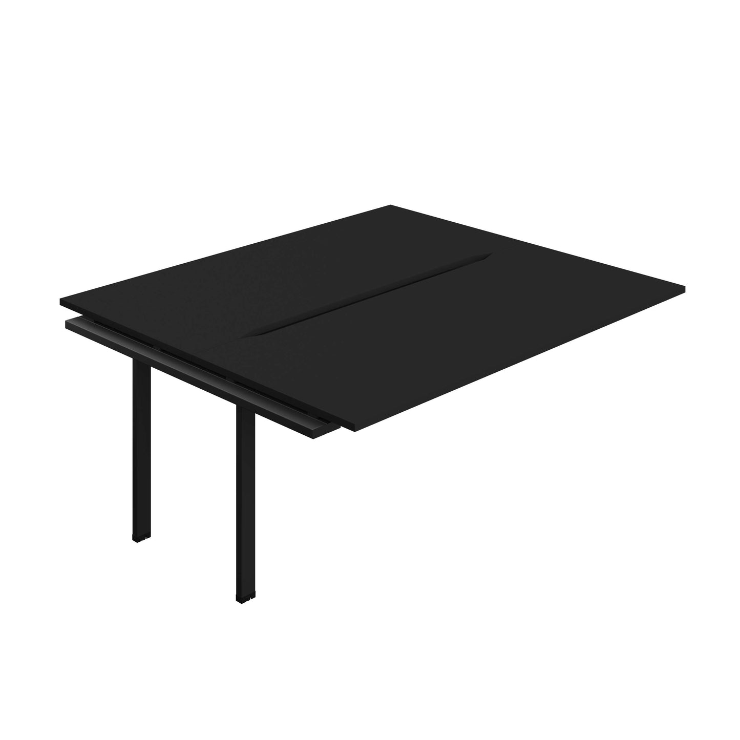 Synergy Bench Extension with Cut Out: 2 Person (FSC) : 1800 | 800 | Black/Black