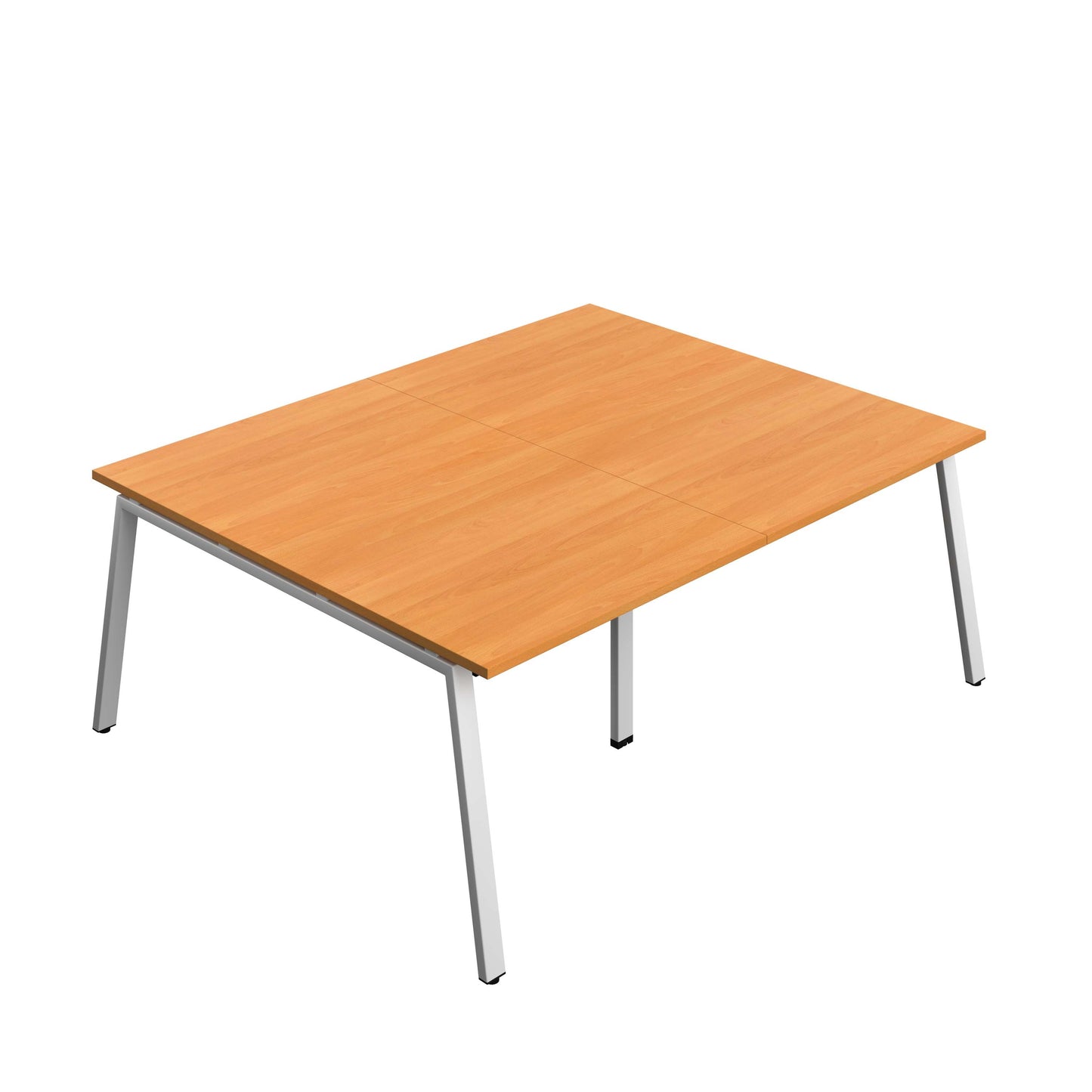 Synergy Meeting Table (FSC) : A-Frame Leg : 2000 | 1600 | Beech/Silver