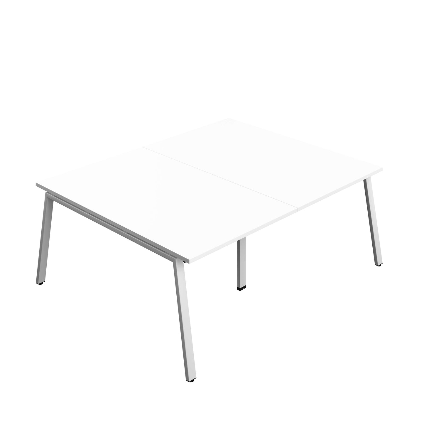 Synergy Meeting Table (FSC) : A-Frame Leg : 2000 | 1600 | White/Silver