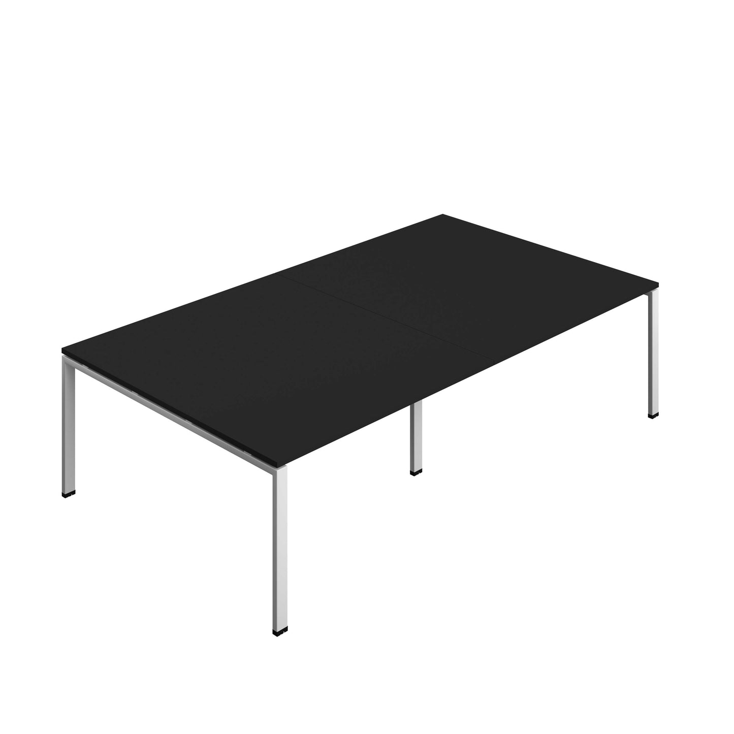 Synergy Meeting Table (FSC) : Goal Post Leg : 2800 | 1600 | Black/Silver