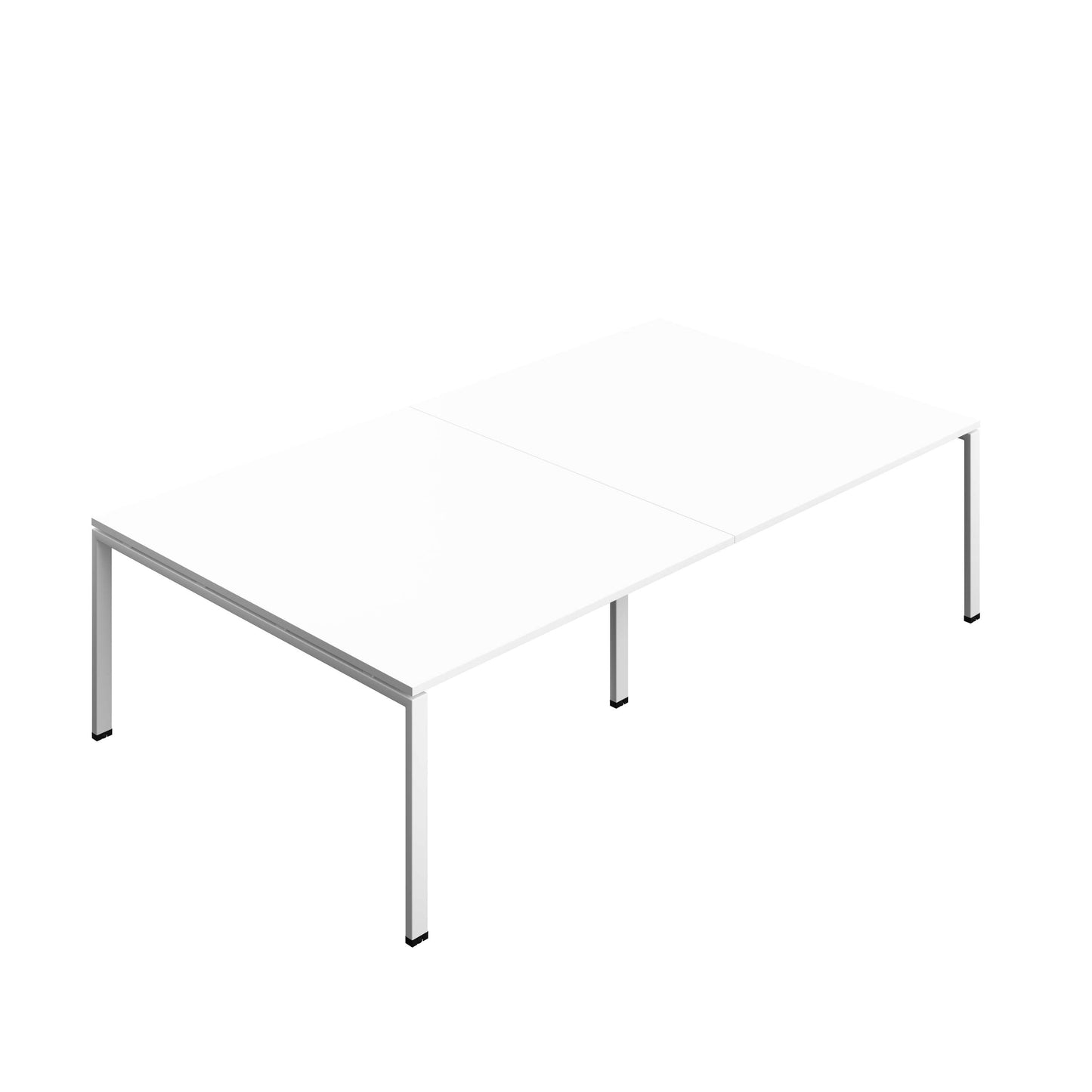 Synergy Meeting Table (FSC) : Goal Post Leg : 2800 | 1600 | White/White