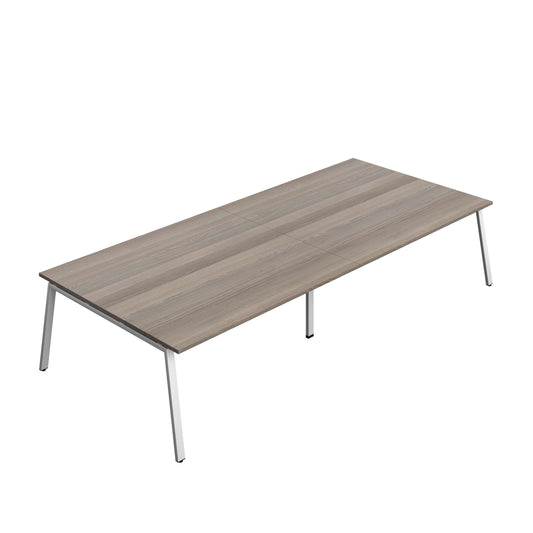 Synergy Meeting Table (FSC) : A-Frame Leg : 3600 | 1600 | Grey Oak/Silver