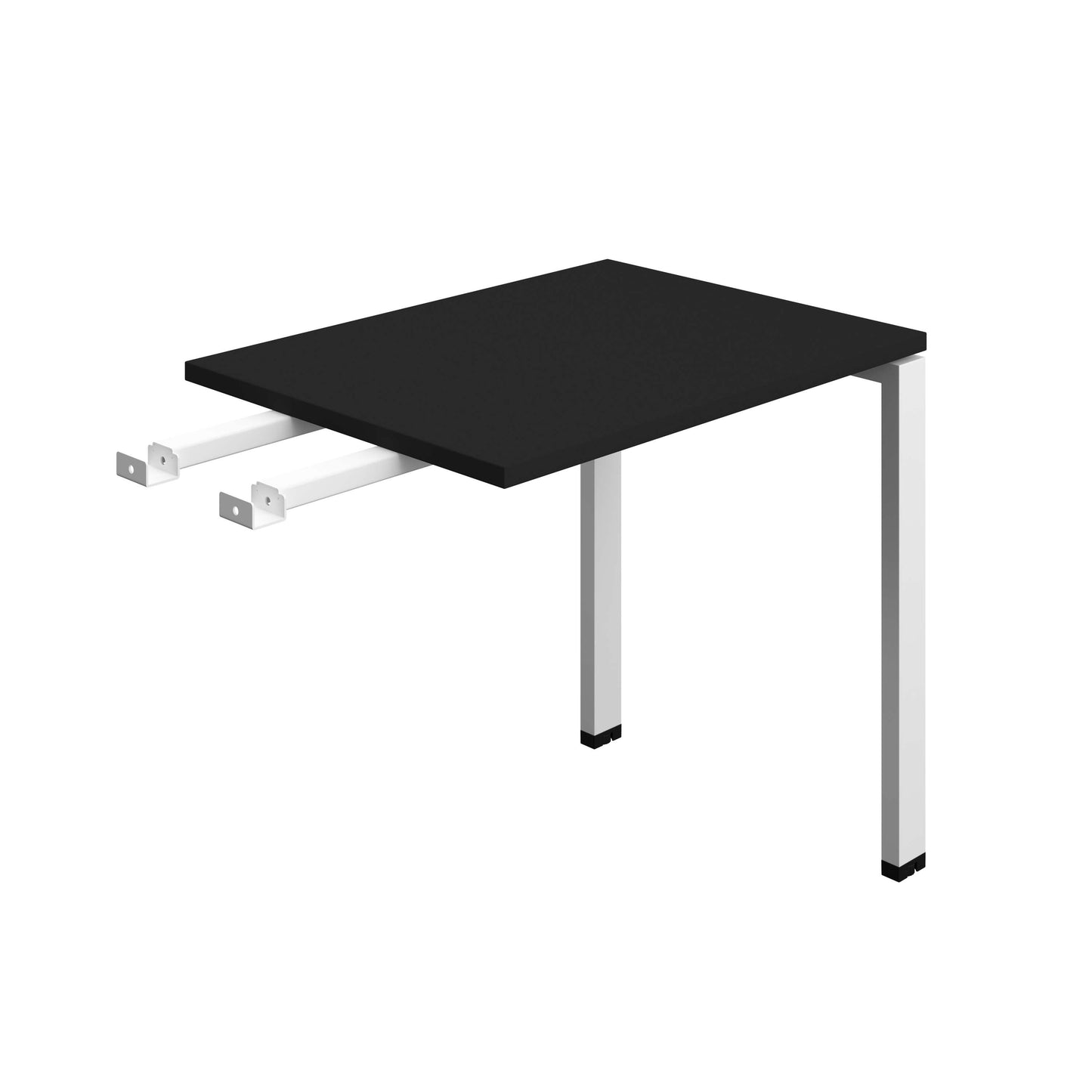 Synergy Bench with Return : Goal Post Leg | 800 X 600 | Black/White