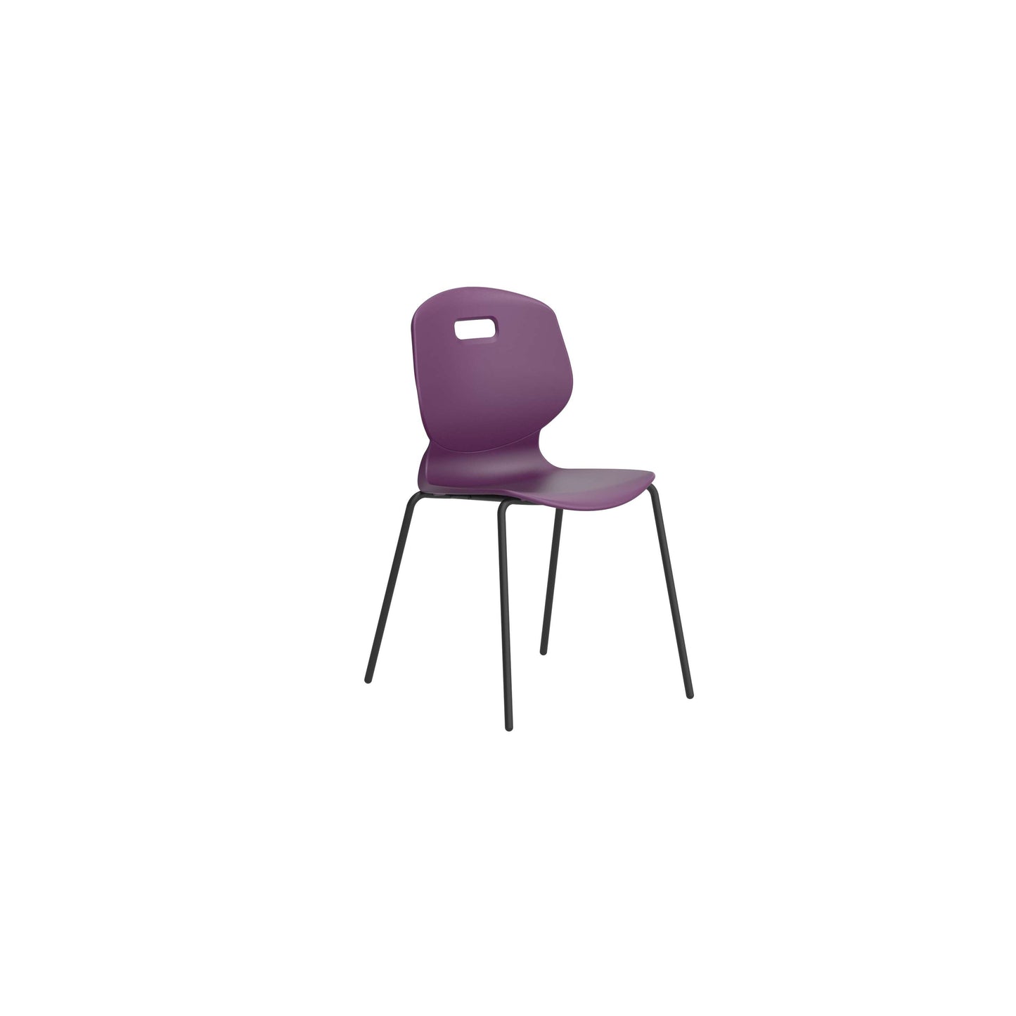 Titan Arc 4 Leg Chair | Size 6 | Grape