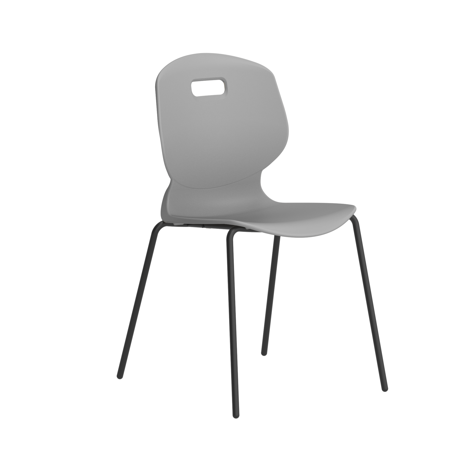 Titan Arc 4 Leg Chair | Size 6 | Grey