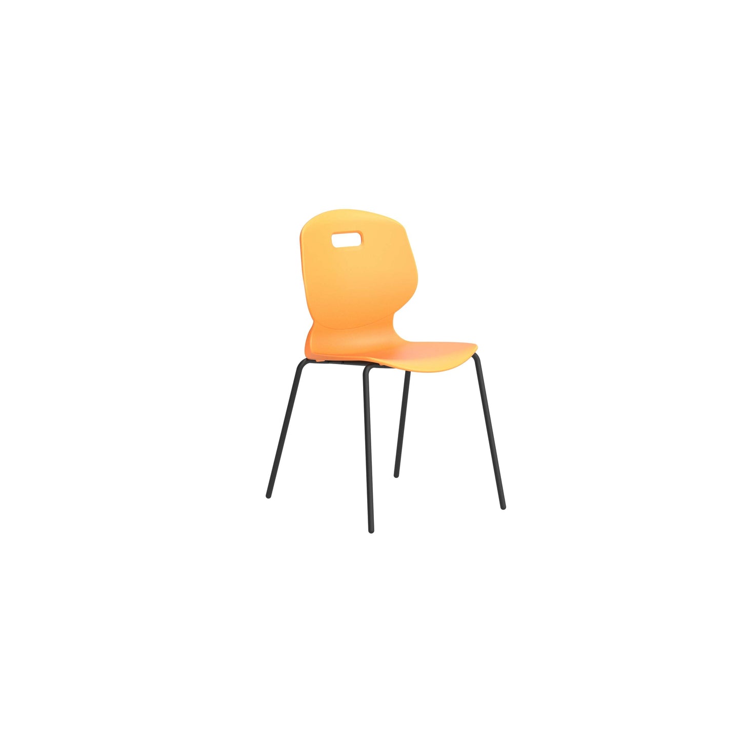 Titan Arc 4 Leg Chair | Size 6 | Marigold