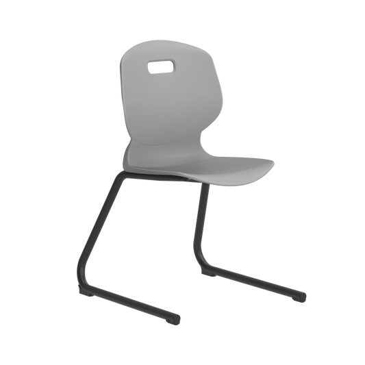 Titan Arc Reverse Cantilever Chair | Size 6 | Grey