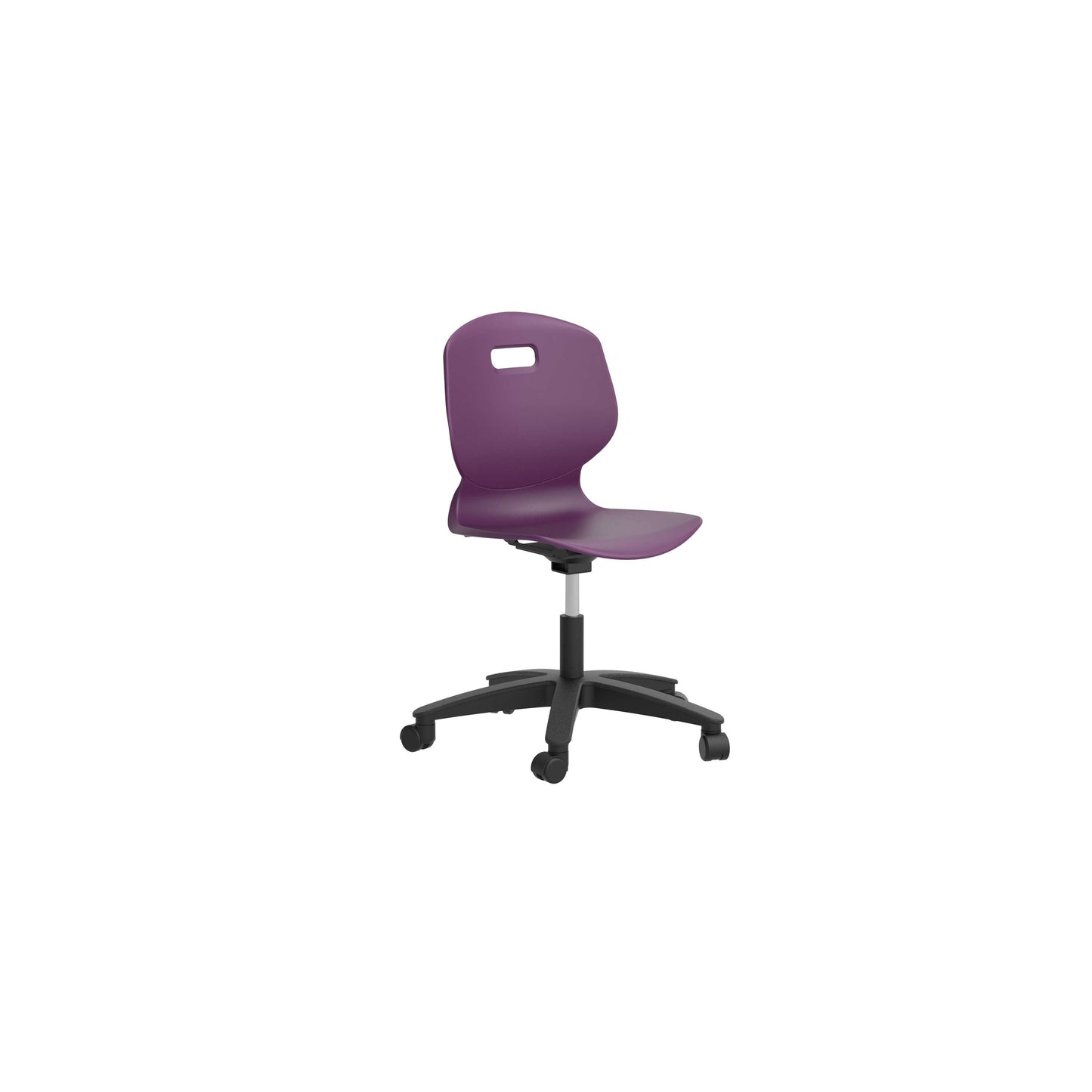 Titan Arc Swivel Tilt Chair | Grape