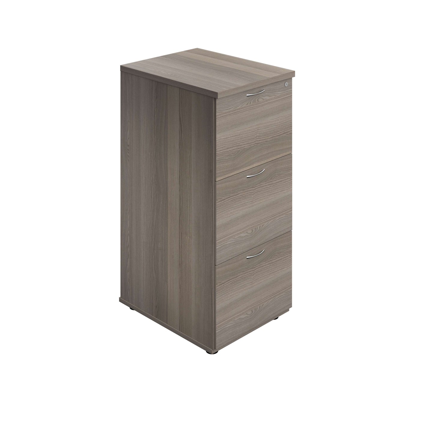 Essentials Filing Cabinet 3 Drawer (FSC) | Grey Oak