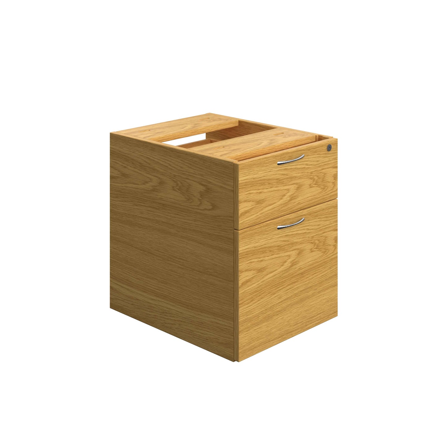 Essentials Fixed Pedestal 2 Drawers (FSC) | Standard | Nova Oak