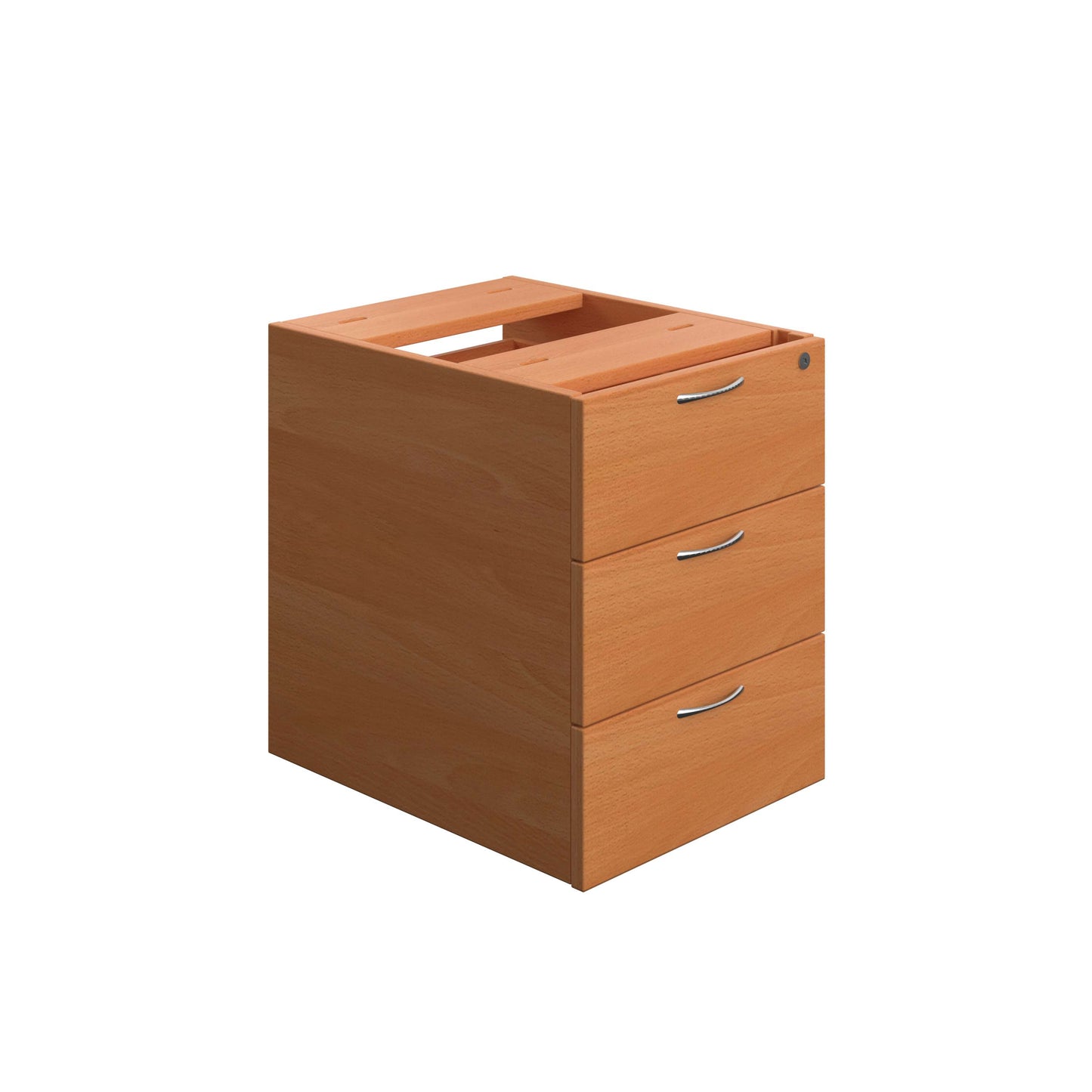 Essentials Fixed Pedestal 3 Drawers (FSC) | Standard | Beech