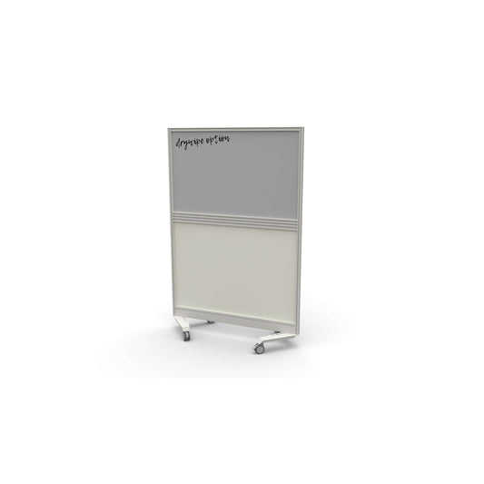 Mobile Type 3 Half Glazed Screen | 800 X 1500 | Silver Frame | Unlimited Band 1