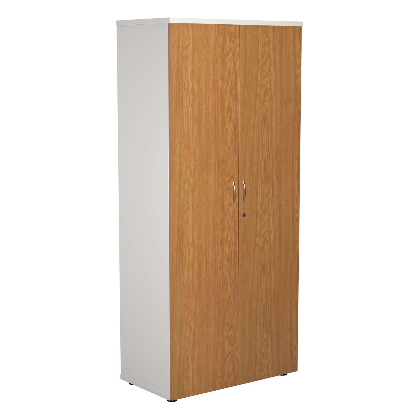 Wooden Cupboard (FSC) | 1800 | Nova Oak/White