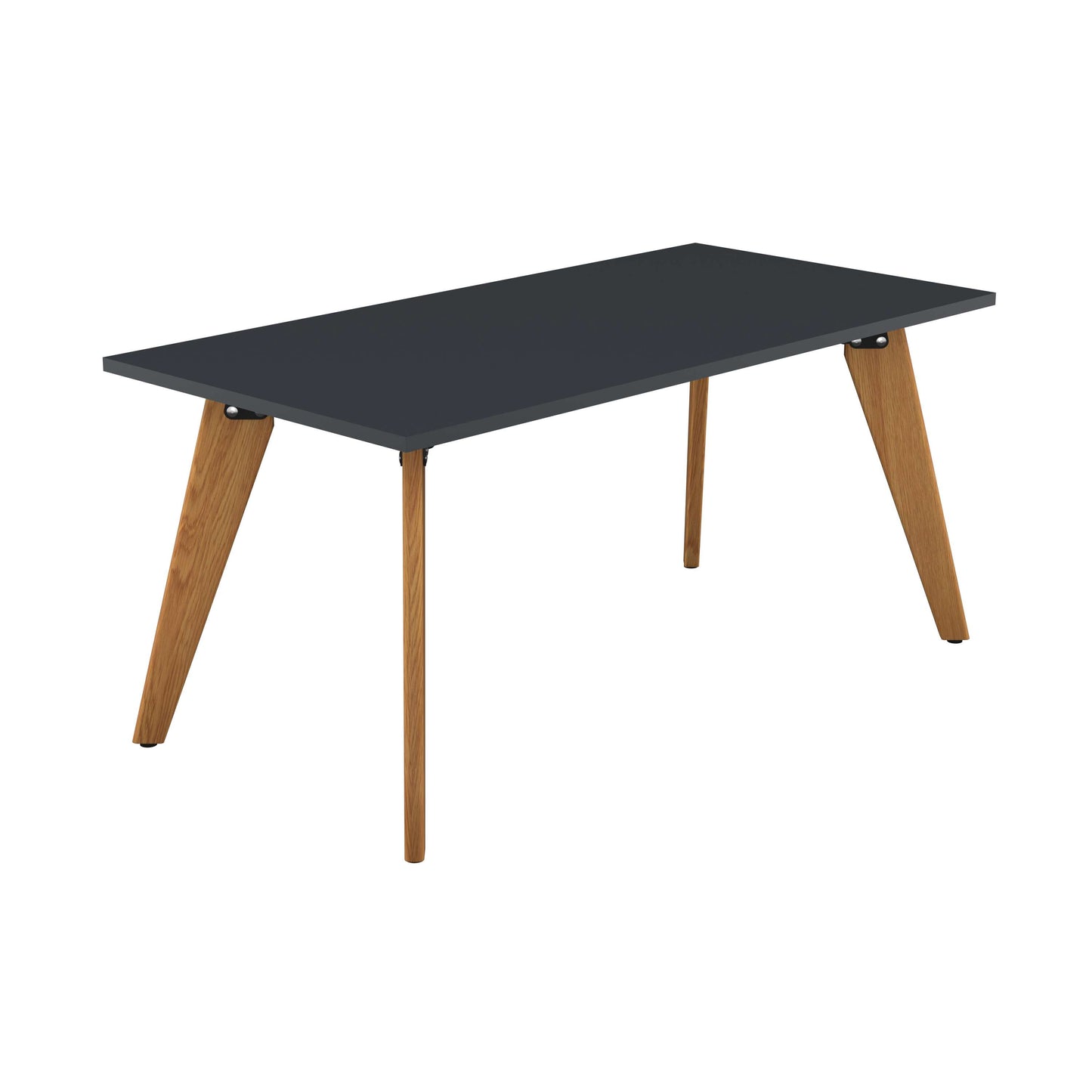 Plateau Rectangular Table (FSC) | 1600 X 800 | Anthracite