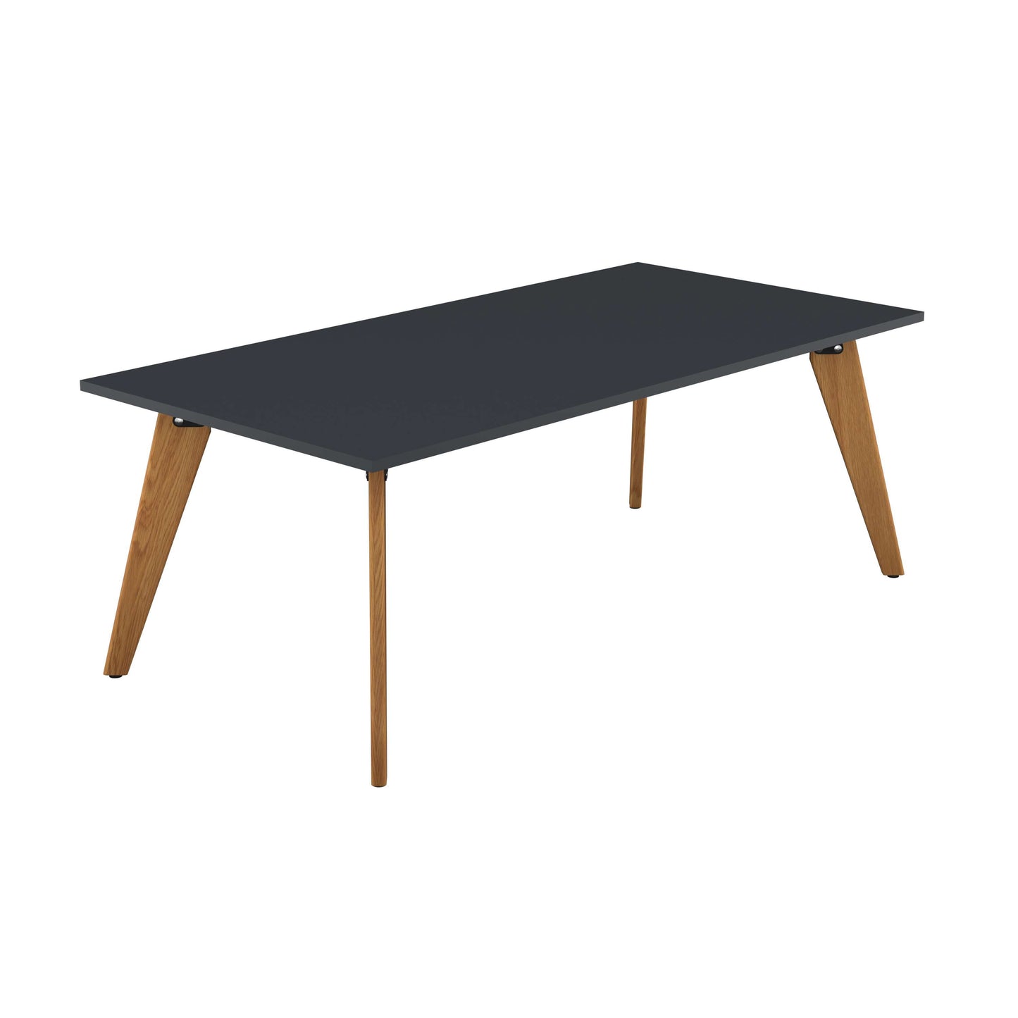 Plateau Rectangular Table (FSC) | 2000 X 1000 | Anthracite