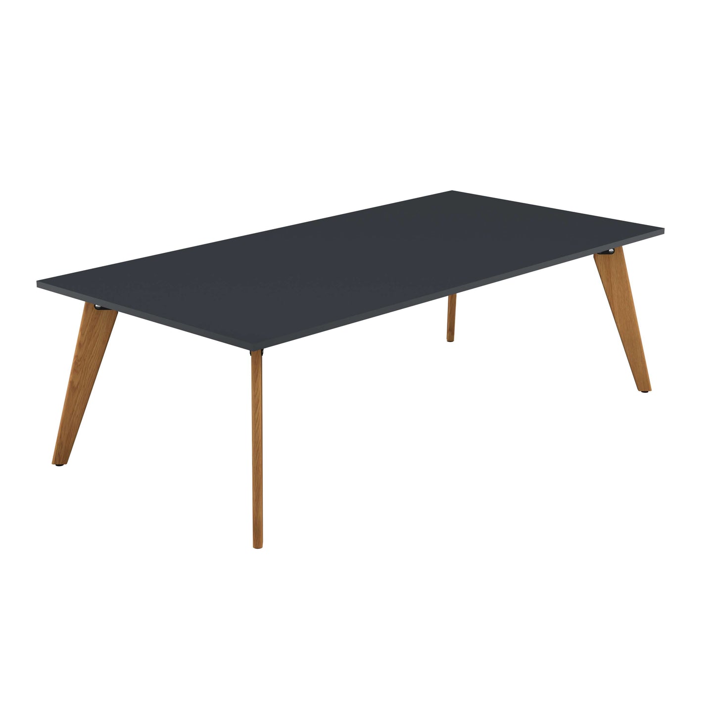 Plateau Rectangular Table (FSC) | 2400 X 1200 | Anthracite