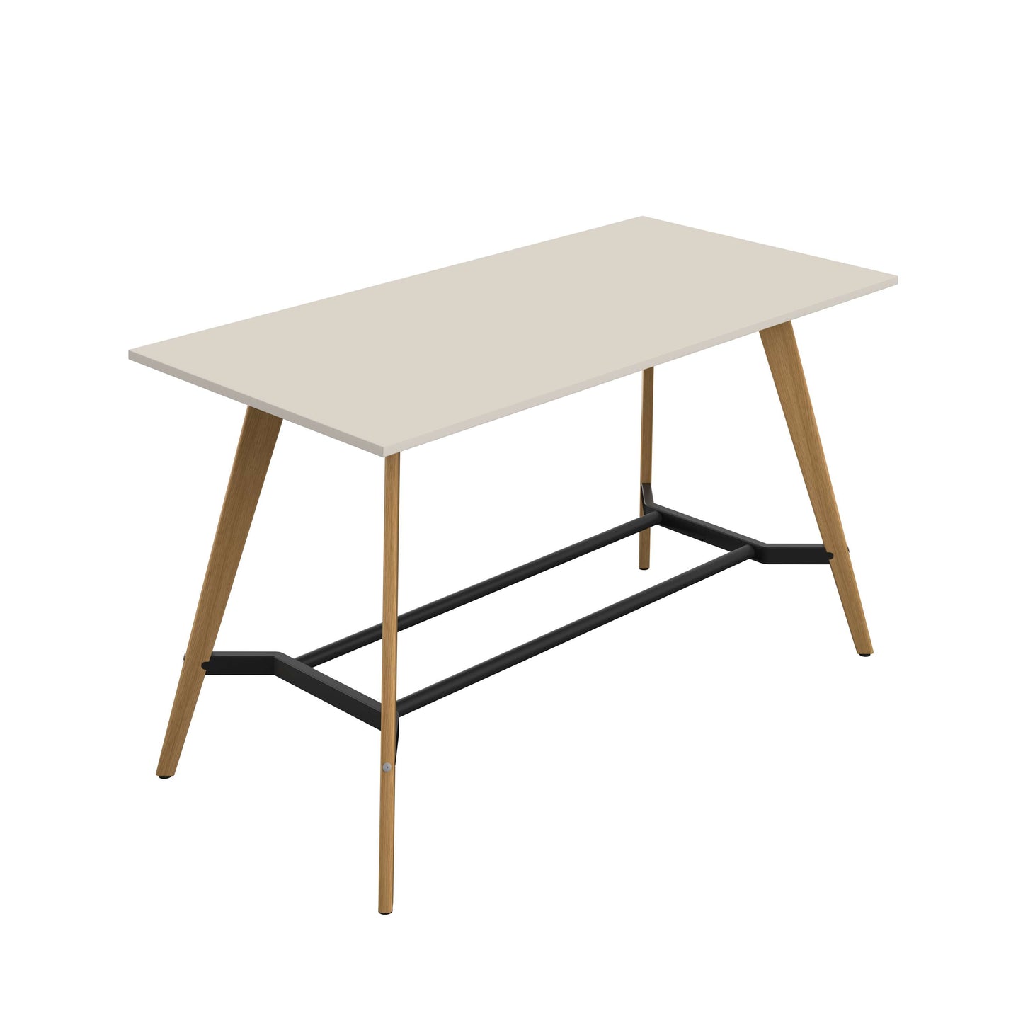 Plateau Poseur Rectangular Table (FSC) | 2000 X 1000 | Grey